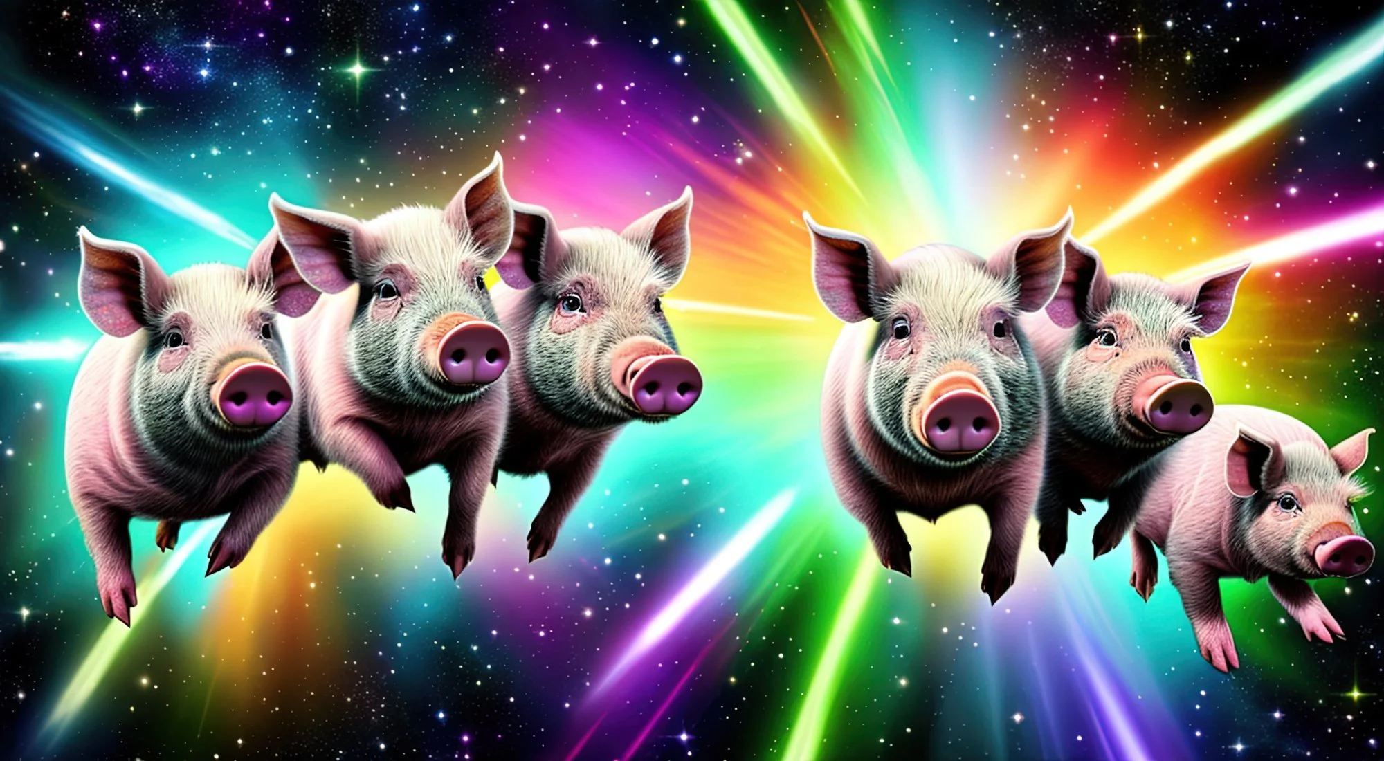 Pigs in Hyperspace — syd9000 artwork