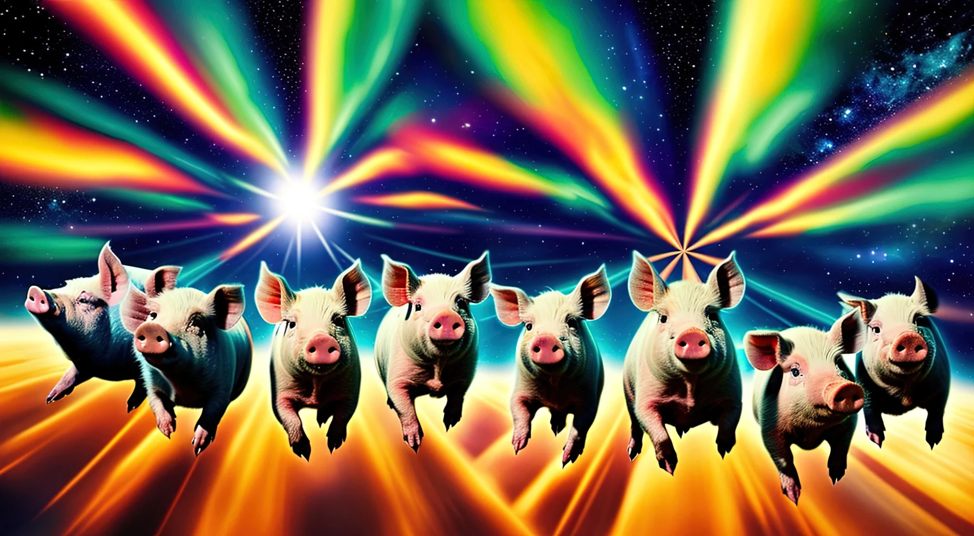 Pigs in Hyperspace — syd9000 artwork