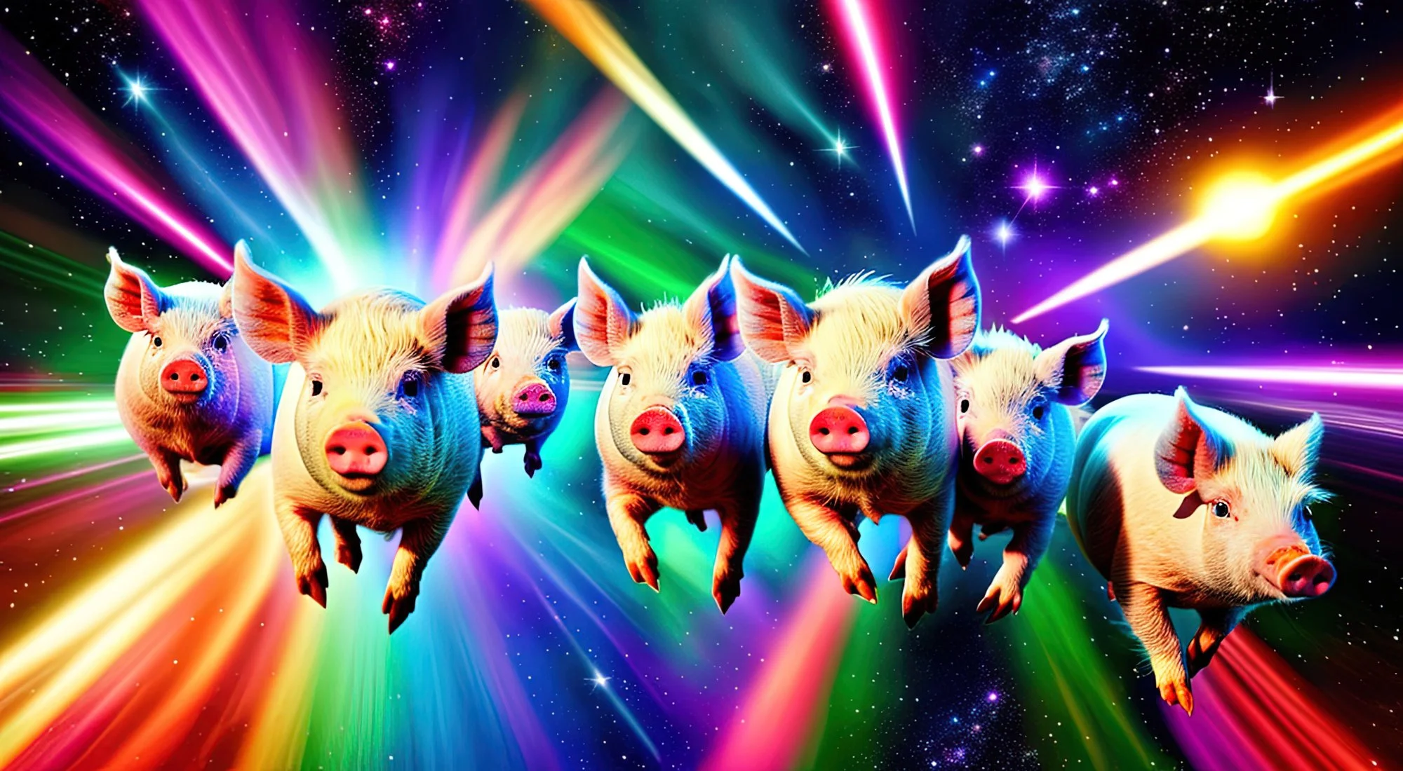 Pigs in Hyperspace — syd9000 artwork
