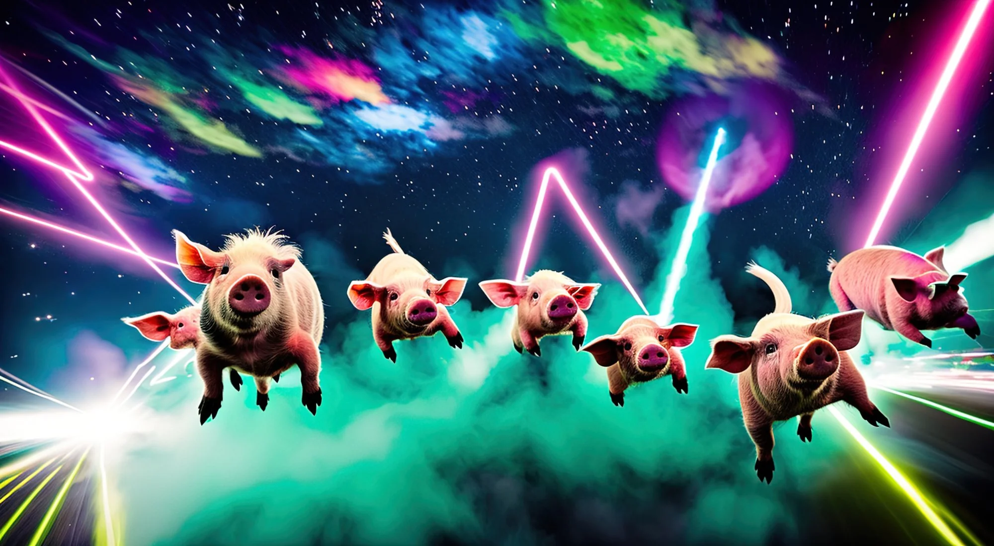 Pigs in Hyperspace — syd9000 artwork