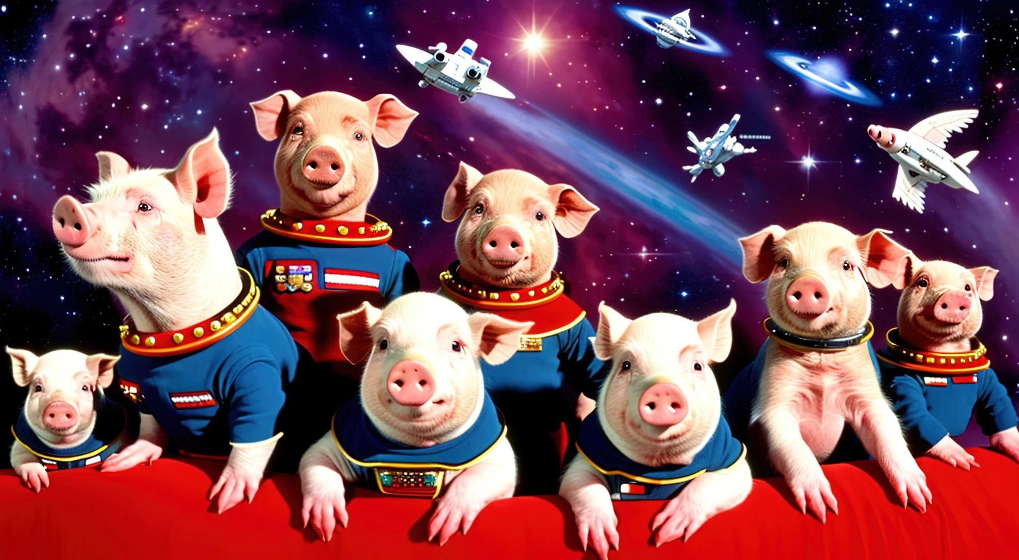 Pigs in Hyperspace — syd9000 artwork