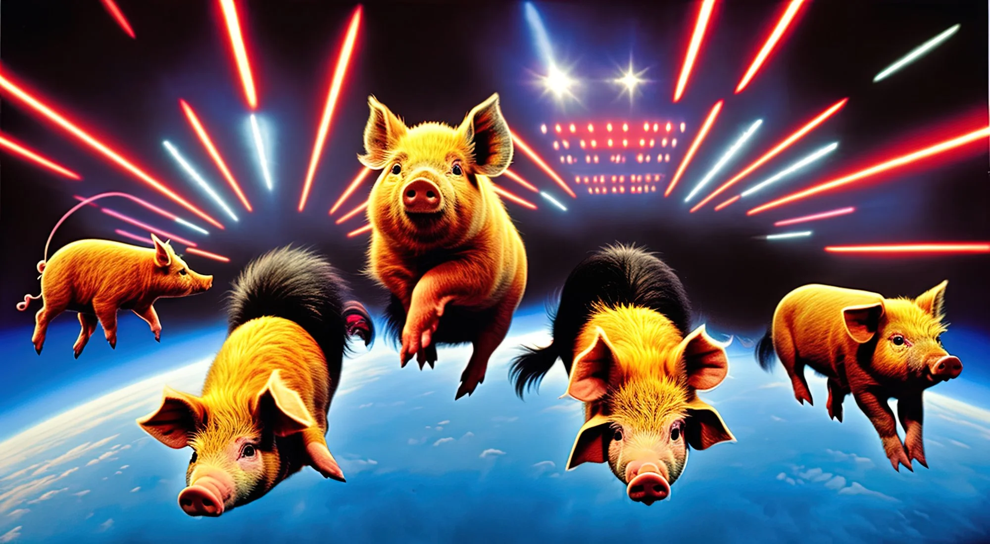 Pigs in Hyperspace — syd9000 artwork