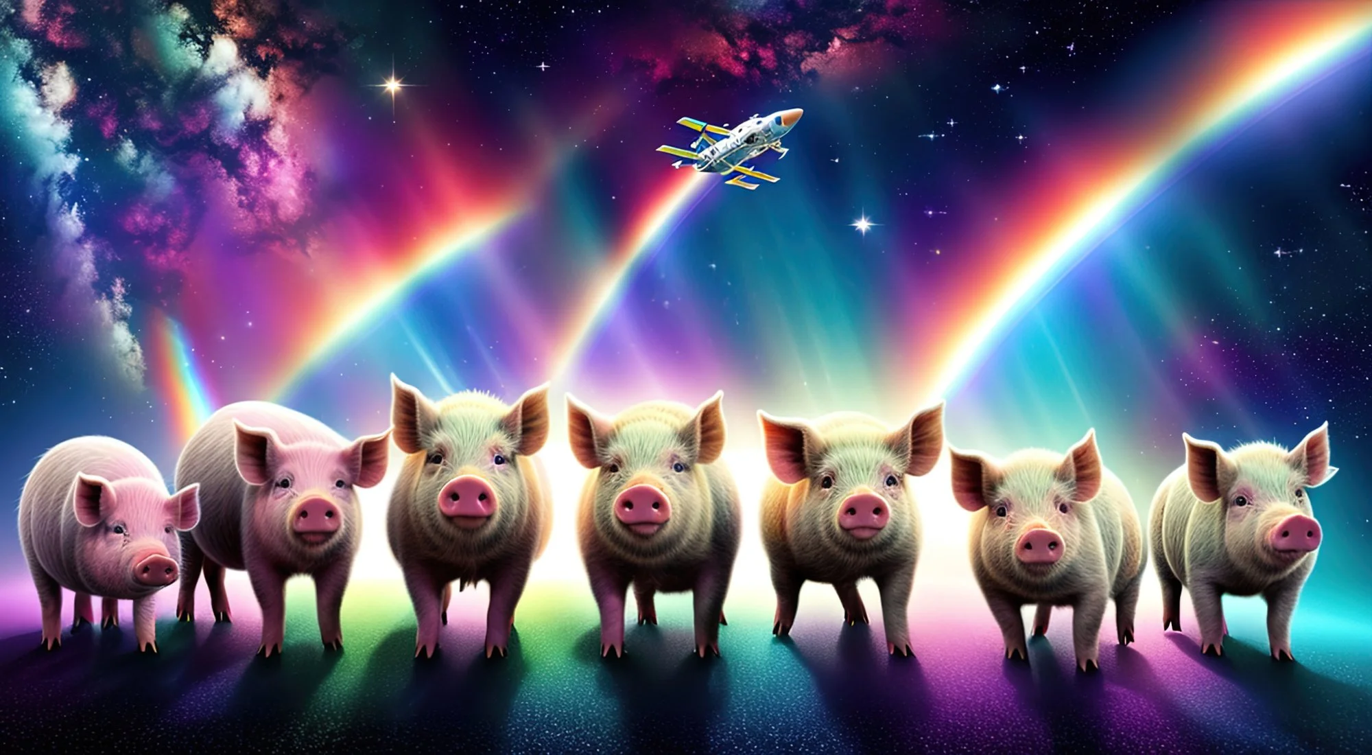 Pigs in Hyperspace — syd9000 artwork
