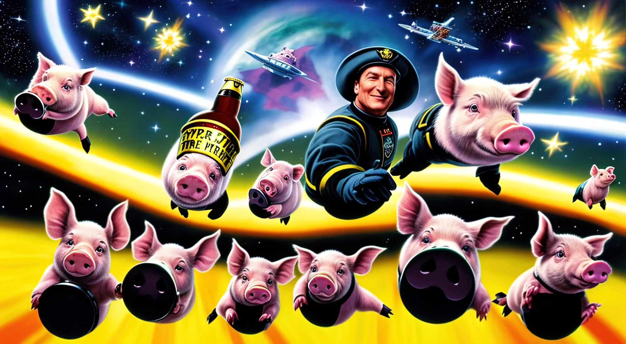 Pigs in Hyperspace — syd9000 artwork