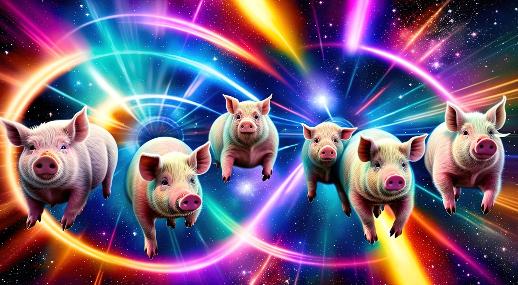 Pigs in Hyperspace — syd9000 artwork