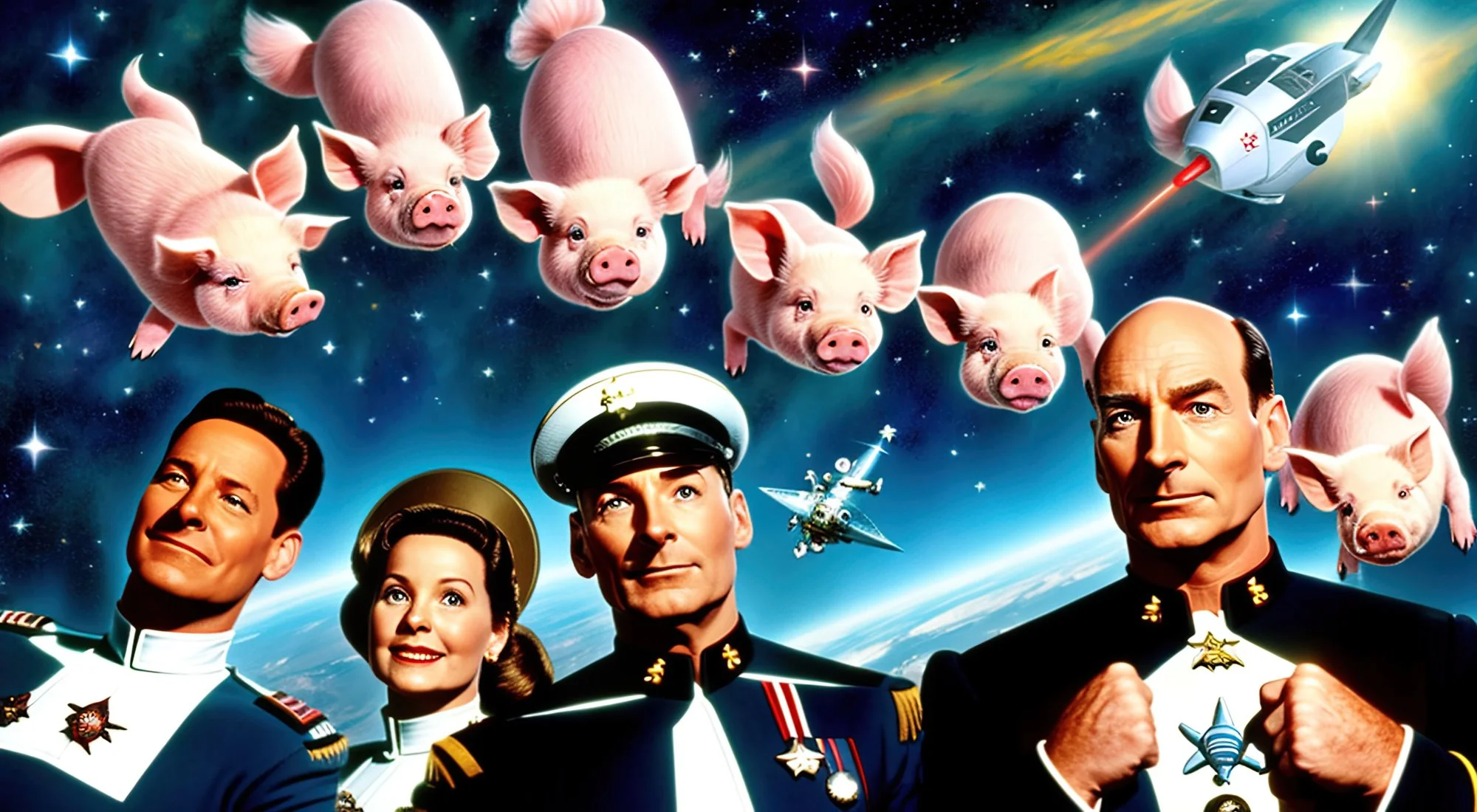 Pigs in Hyperspace — syd9000 artwork
