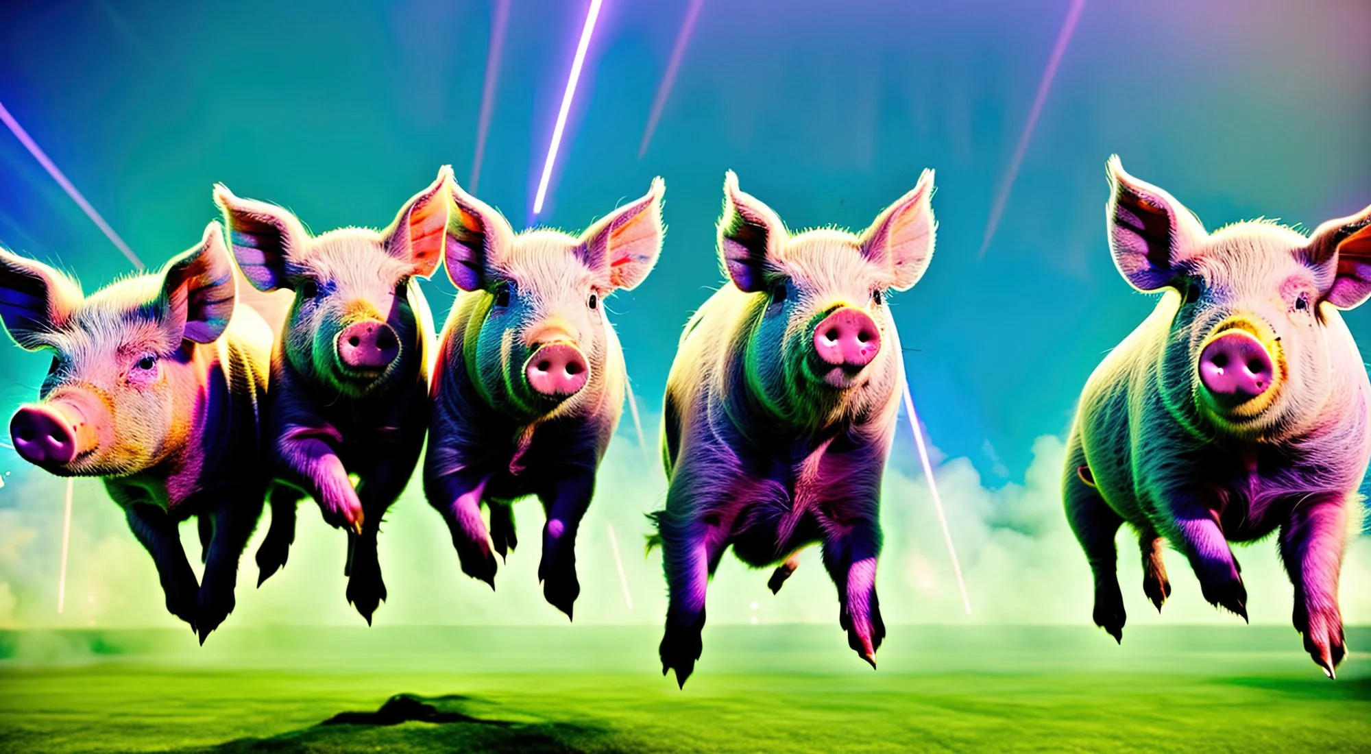 Pigs in Hyperspace — syd9000 artwork