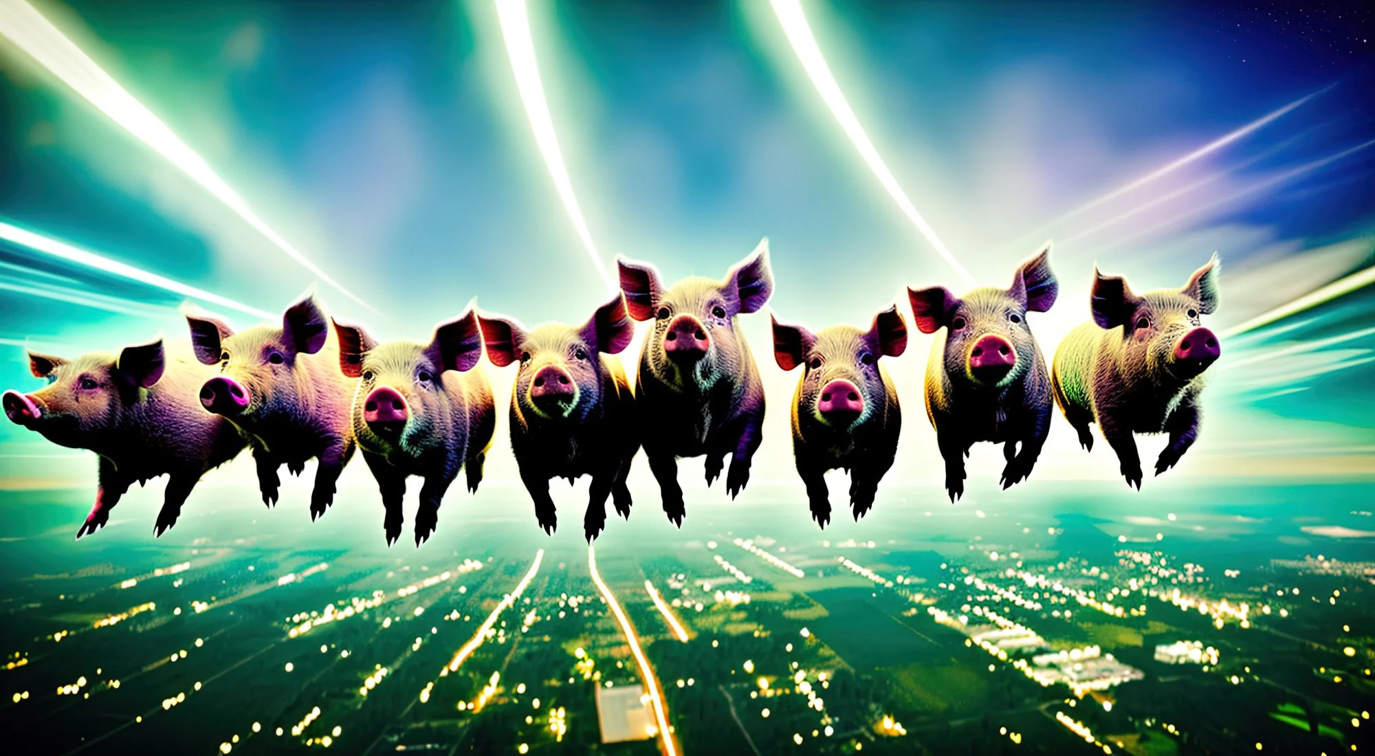 Pigs in Hyperspace — syd9000 artwork