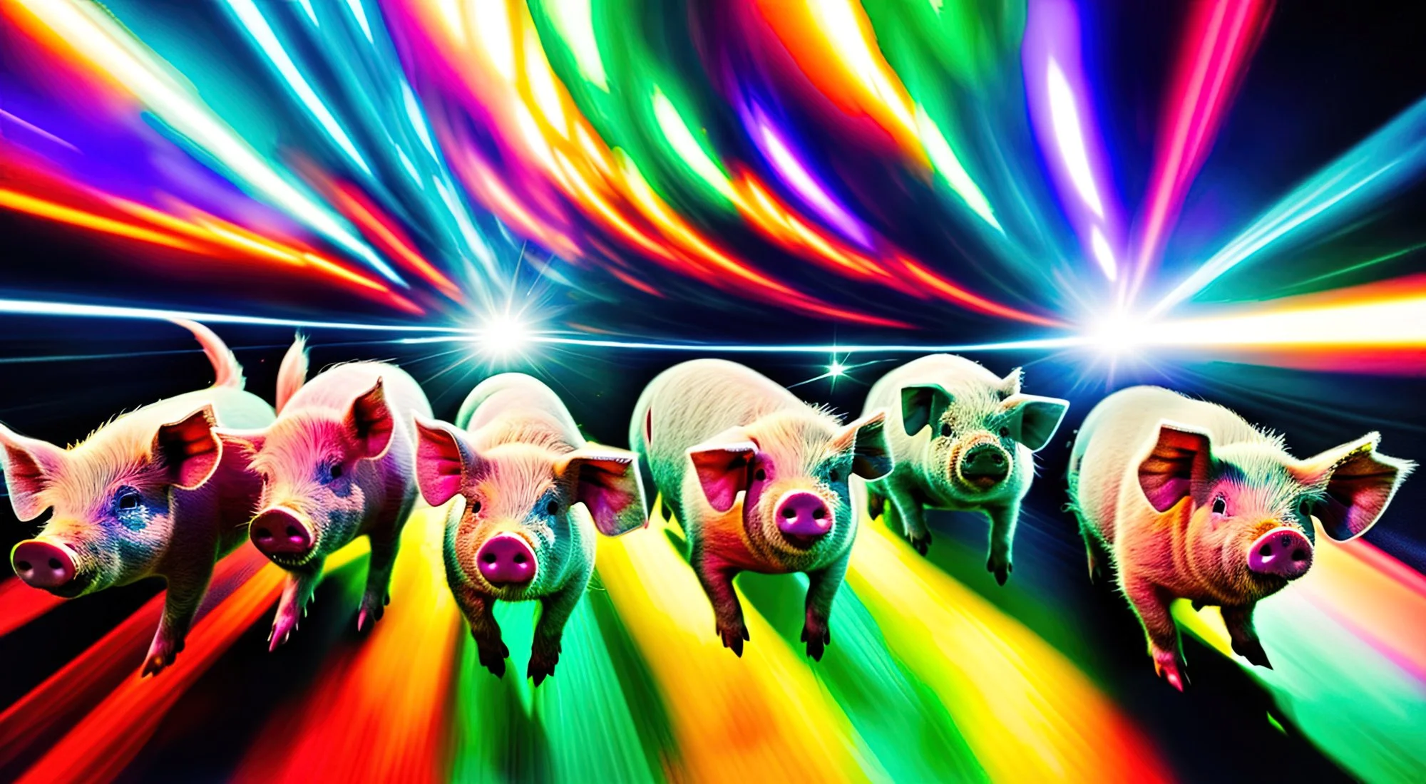 Pigs in Hyperspace — syd9000 artwork