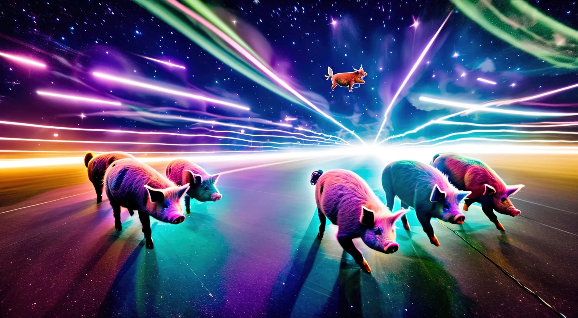 Pigs in Hyperspace — syd9000 artwork