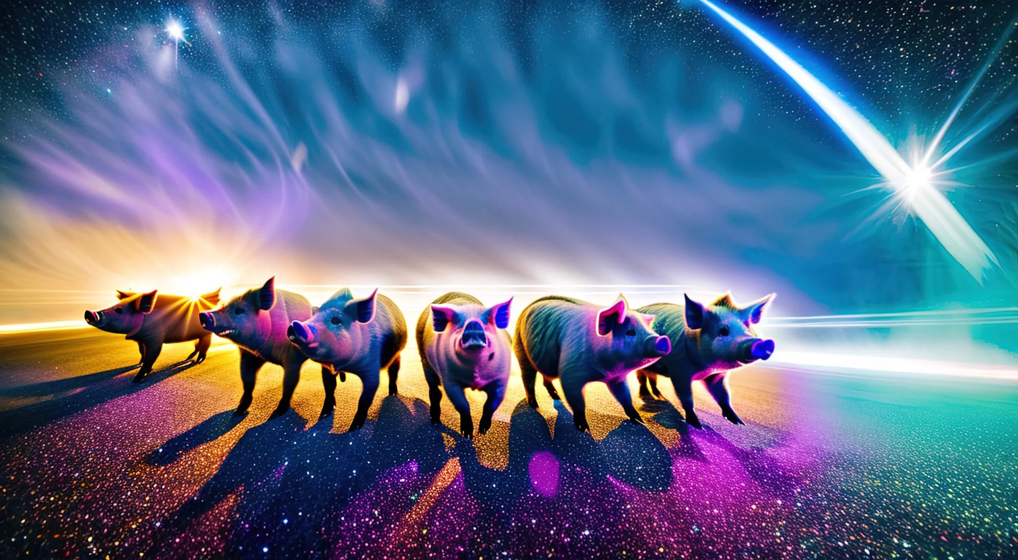 Pigs in Hyperspace — syd9000 artwork